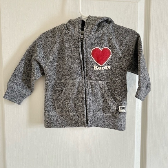 Roots Baby Zip Up Hoodie 6-12M… - Picture 1 of 5